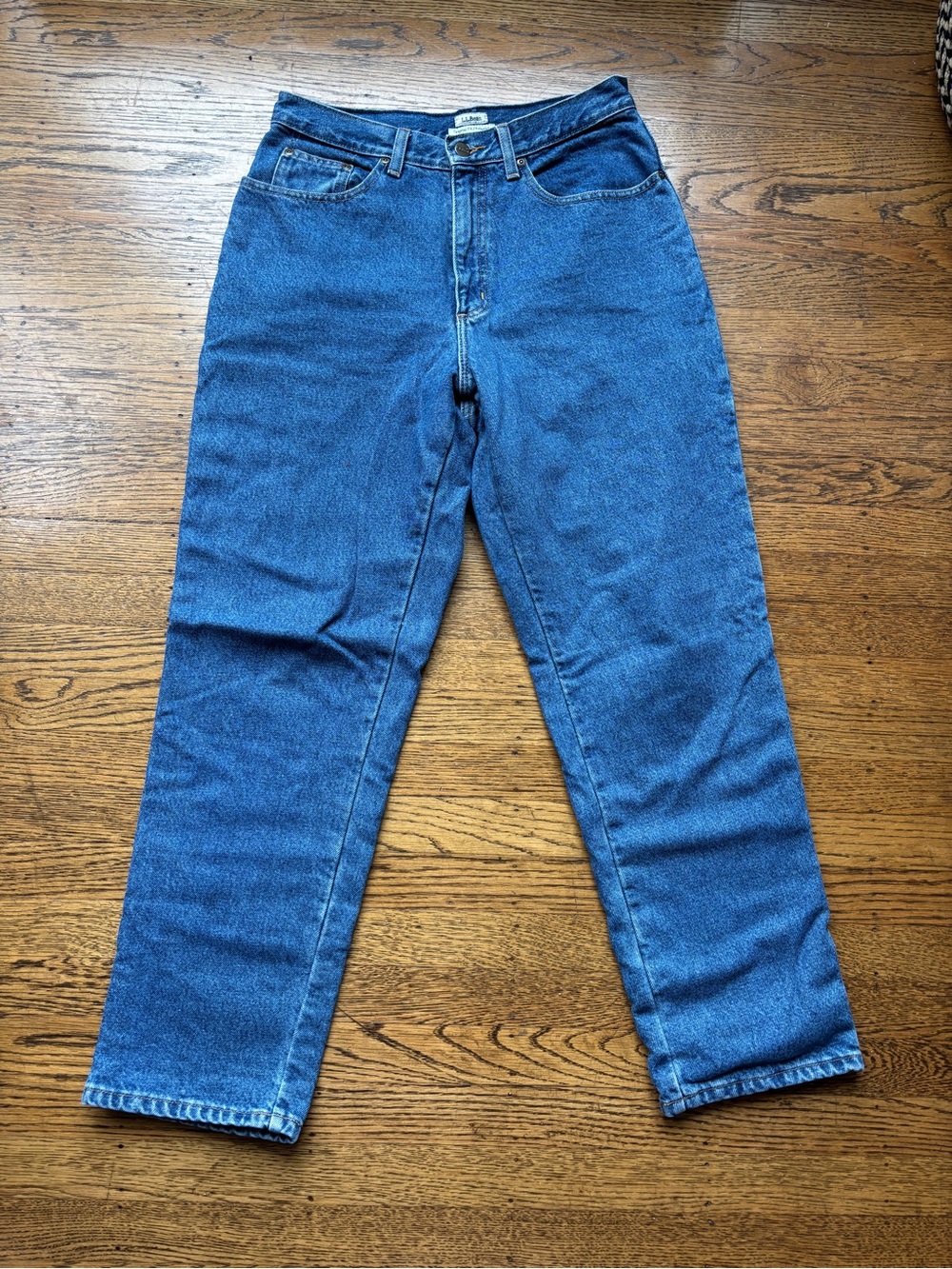 Vintage LL Bean Flannel Lined Jeans